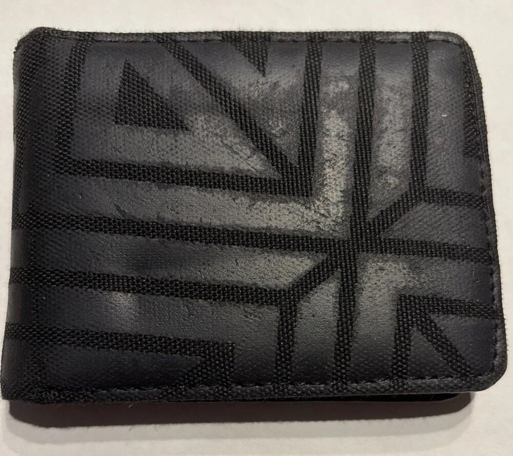 Real Leather Slim Wallets For Men Trifold Mens Wallet W/ ID Window RFID Blocking